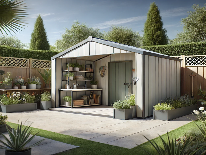 6 x 3 Patio Garden Shed