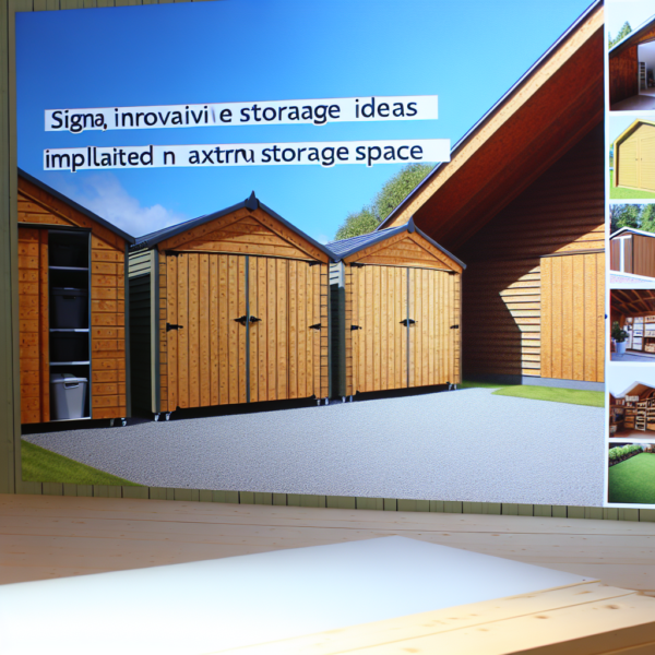 Large Shed Plans for Extra Storage Space Ideas