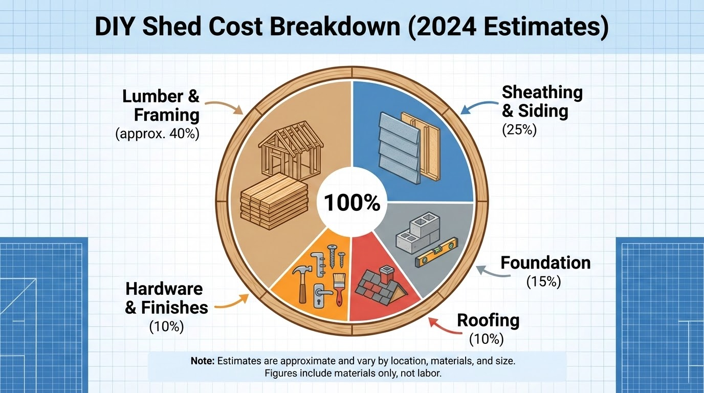 5 Free DIY Shed Plans for Every Skill Level (with Visuals & Material Lists)