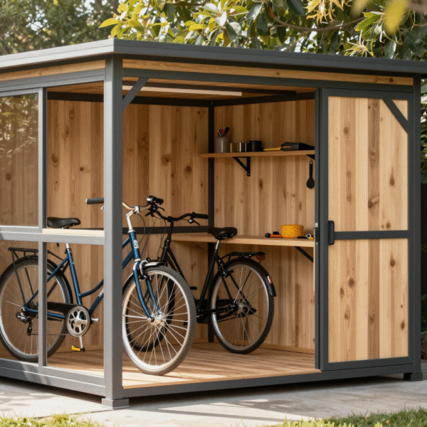 DIY Bike Shed Plans: Build Your Custom Storage Solution