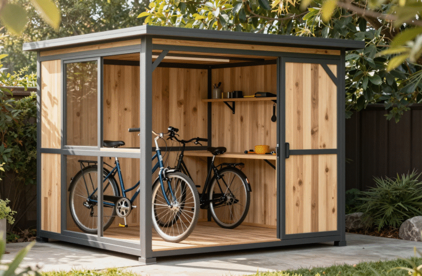 DIY Bike Shed Plans: Build Your Custom Storage Solution
