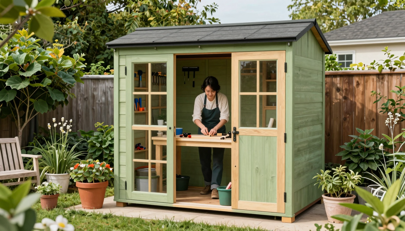 Customizing and Finishing Your Shed: Personal Touches and Practical Additions