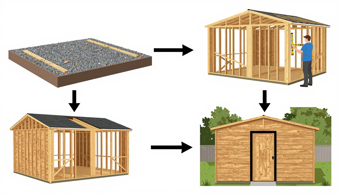 Building Your Shed: From Foundation to Finish