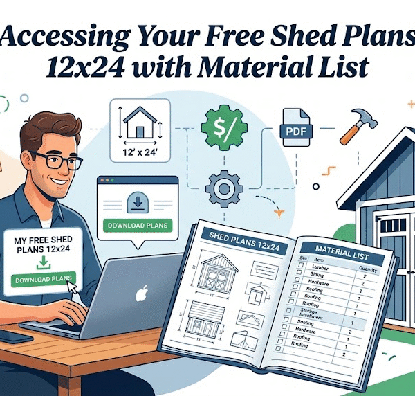 Free 12×24 Shed Plans: Materials List & DIY Guide