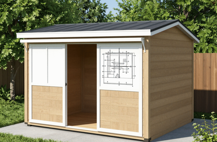 Storage Shed Building Plan: Free Large Shed Construction Plans