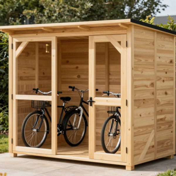 DIY Bike Shed Plans: Build Your Own Bicycle Storage Shed