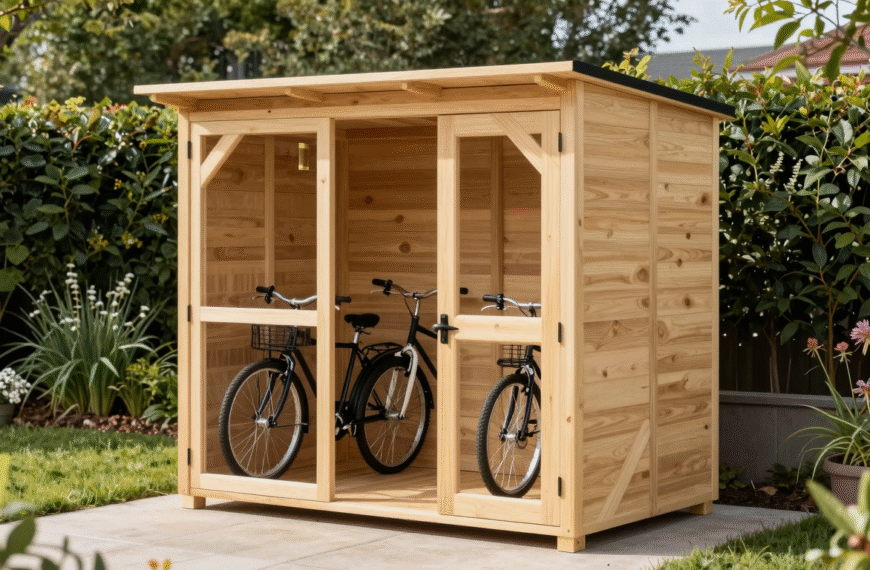 DIY Bike Shed Plans: Build Your Own Bicycle Storage Shed