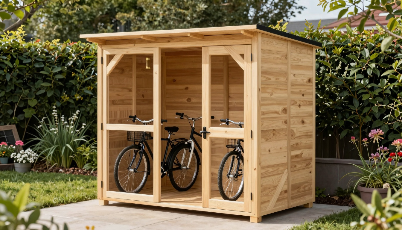 DIY Bike Shed Plans: Build Your Own Bicycle Storage Shed