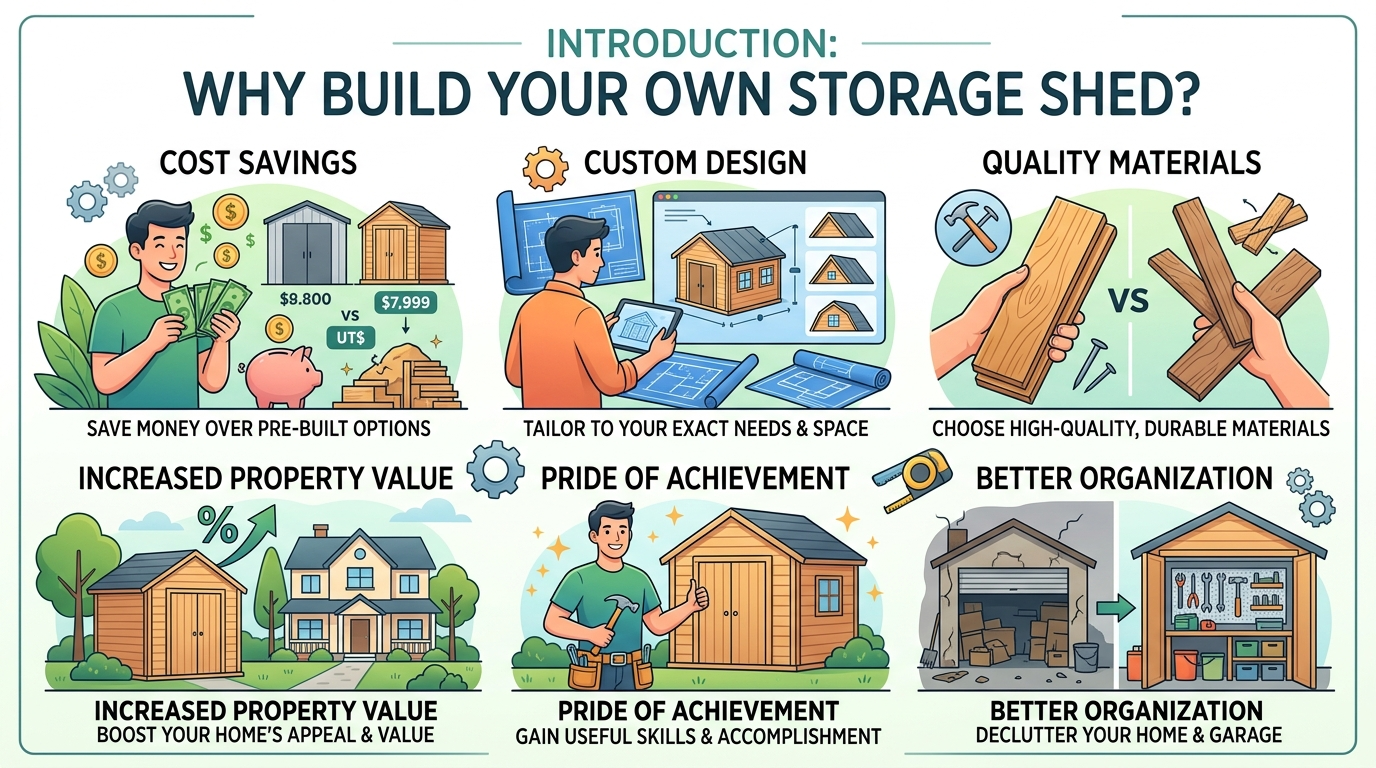 Choosing the Right DIY Plans for Storage Shed