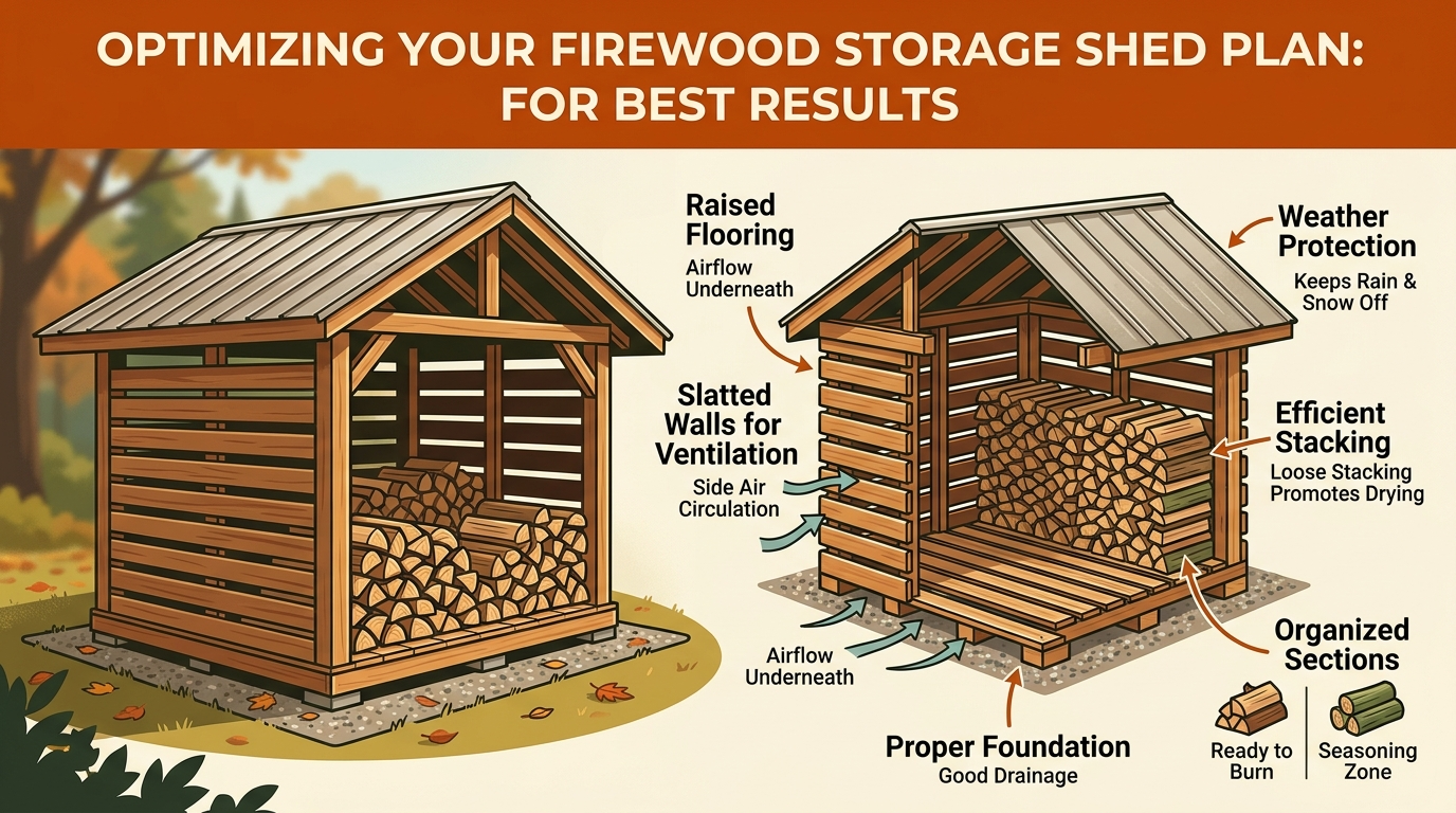 Optimizing Your Firewood Storage Shed for Best Results