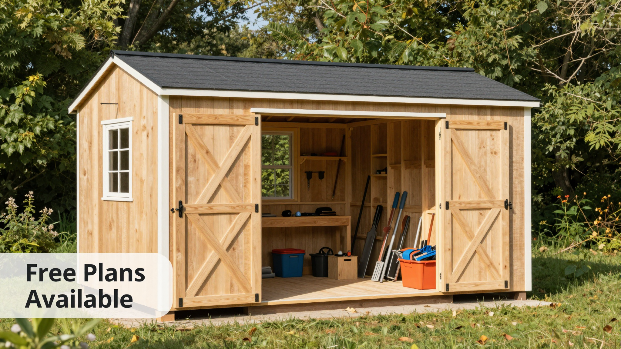 Free 12×20 Shed Plans PDF: Build Your Dream Storage