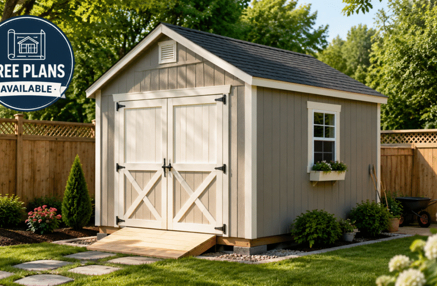 Free 16×20 Shed Plans PDF Free Download: Build Your Own