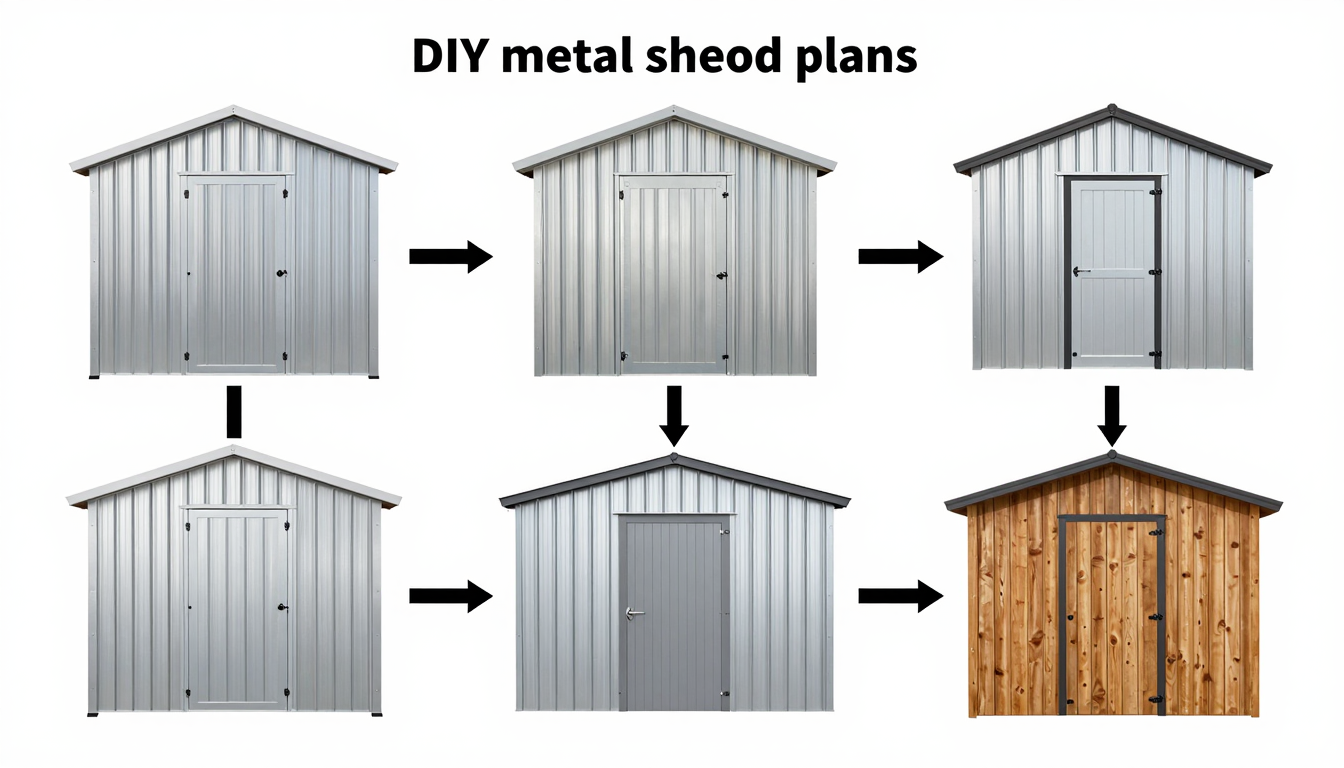 Choosing the Right DIY Metal Shed Plans for Your Needs