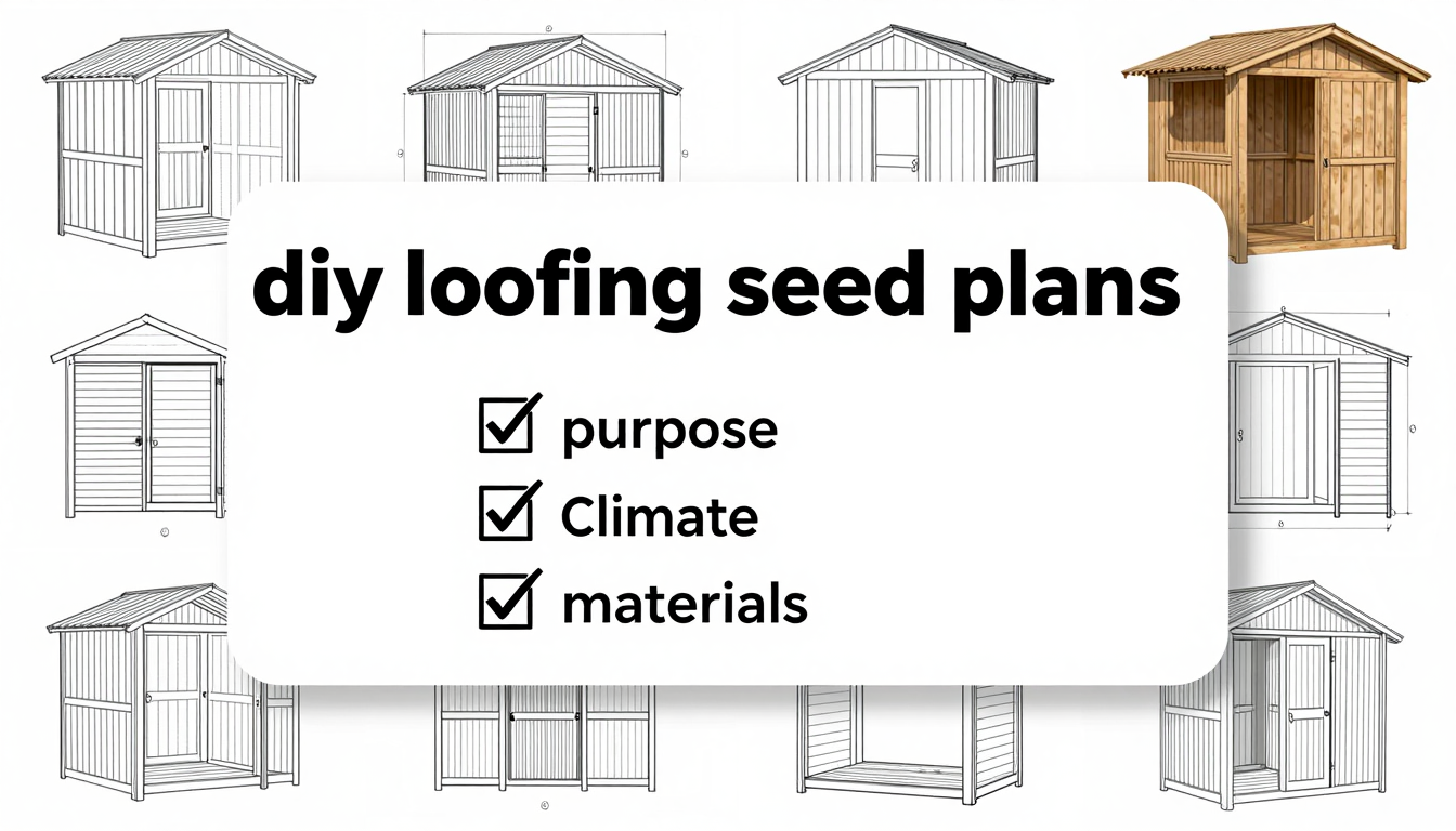 Choosing the Right DIY Loafing Shed Plans for Your Needs