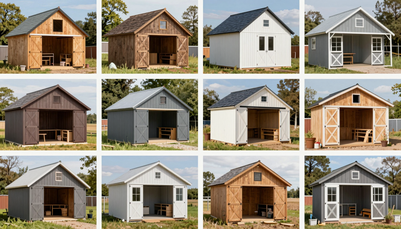 Exploring Diverse Barn Style Shed Ideas for Every Need