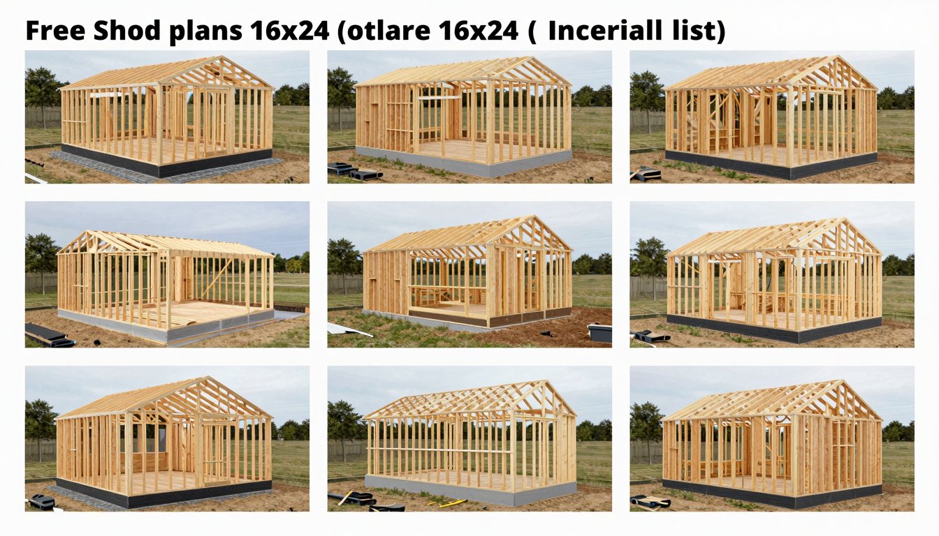 Why Choose Free Shed Plans 16x24 with Material List for Your Next Project?