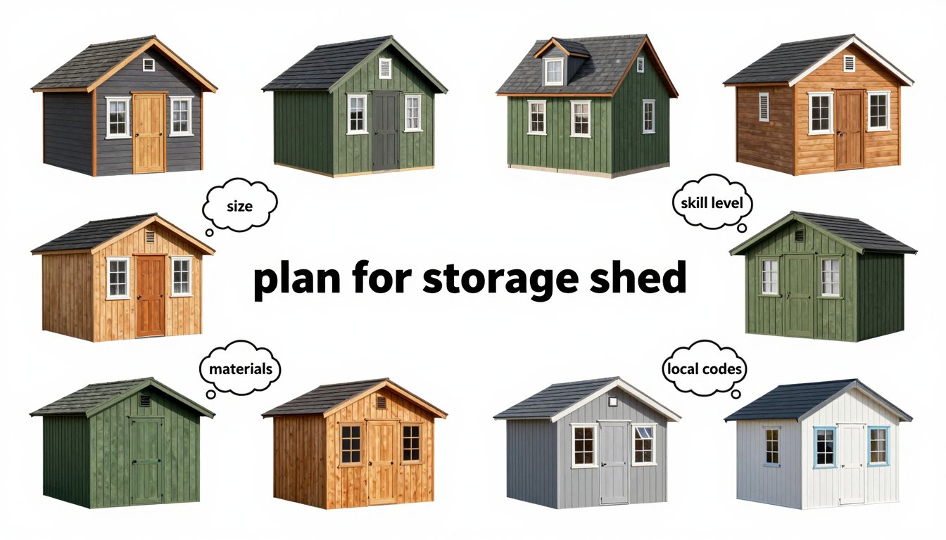 Step-by-Step Guide to Building Your Storage Shed