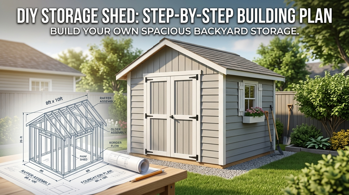Introduction to Storage Shed Building Plans