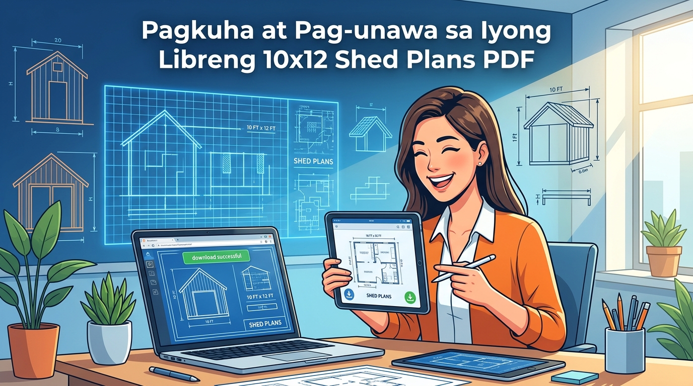 Pagkuha at Pag-unawa sa Iyong Libreng 10x12 Shed Plans PDF