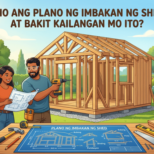 Plano ng Imbakan ng Shed: Gabay sa Pagtatayo