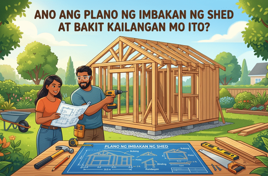 Plano ng Imbakan ng Shed: Gabay sa Pagtatayo