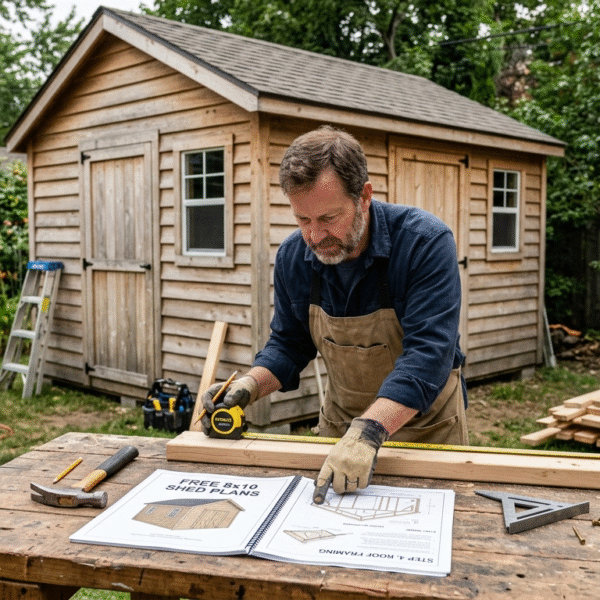 Free 8×10 Shed Plans PDF: Materials List & Build Guide