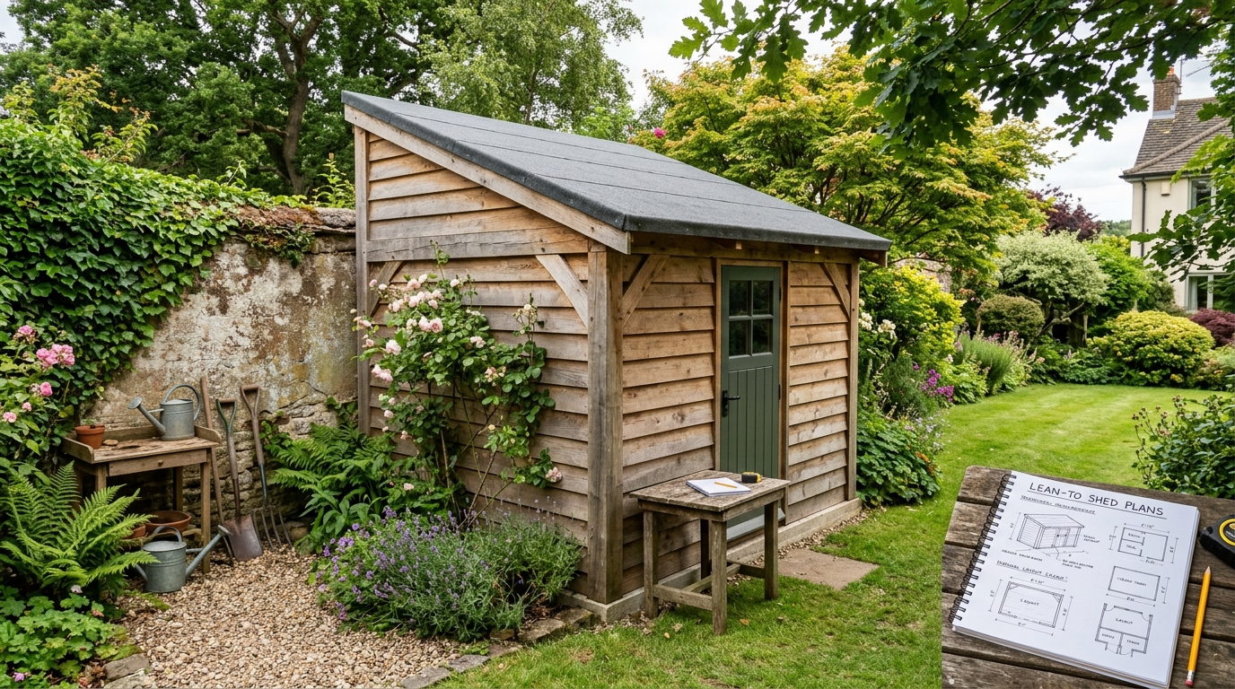 Lean to Shed Plans: Free PDF, Materials & Build Guide