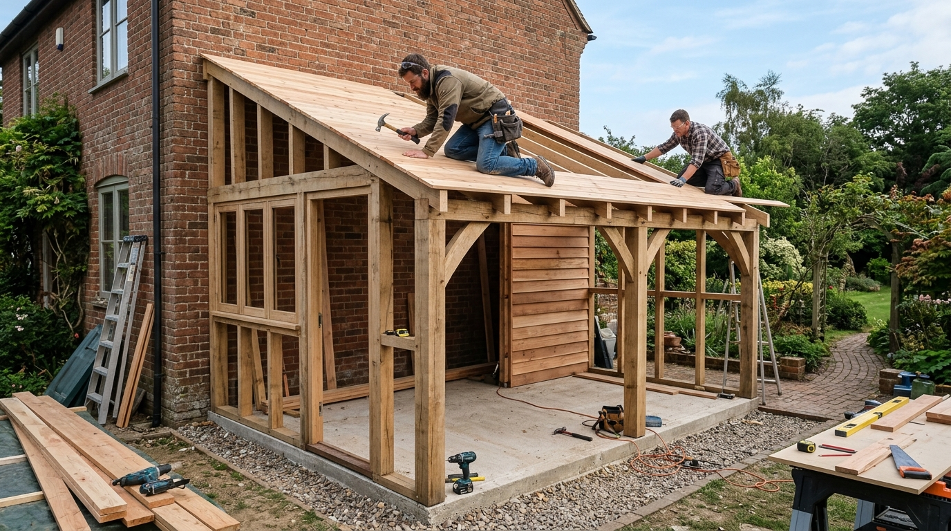 Attaching a Lean to Shed to an Existing Wall or Fence